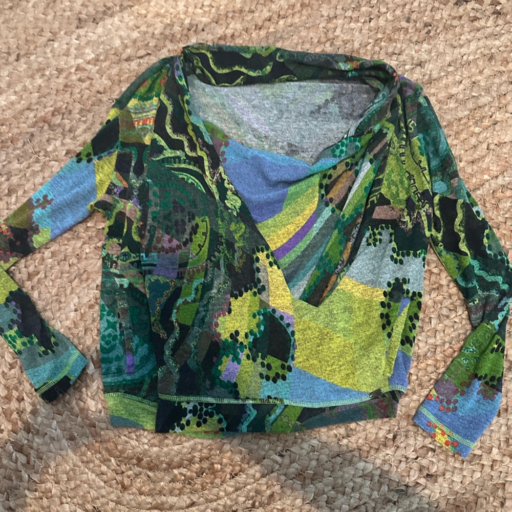 KNIT WHIMSICAL SWEATER TOP